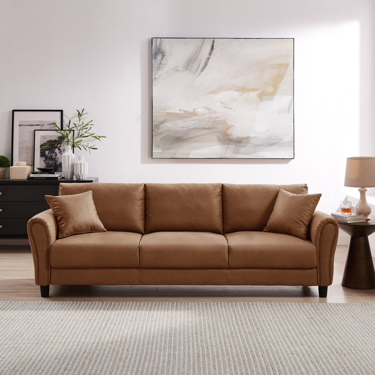 Suede 3 outlet seater sofa